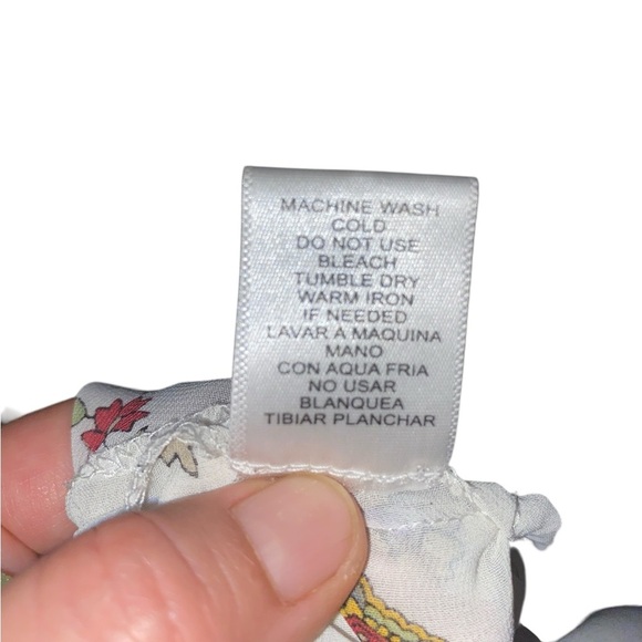 Urban Outfitters Ecote cream Boho Western White Paisley Kimono Shawl - Picture 11 of 14